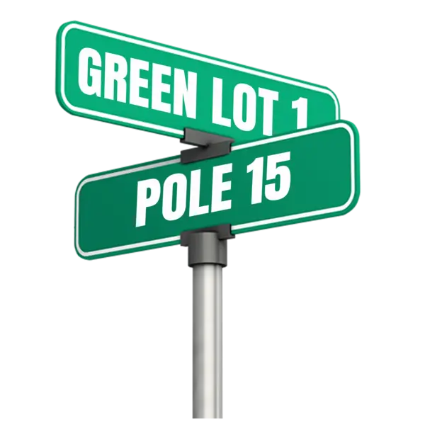 Green Lot 1 Pole 15